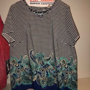 Alfred Dunner blouse 18W